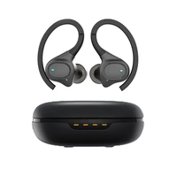 sports bluetooth headphones with mic noise cancel bluetooth 5 1 wireless earphones hifi stereo running ear hooks wireless earbud