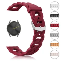 20mm 22mm wrist strap for garmin vivoactive 3 4 hr watchband for garmin sq active move venu 2 silicone bracelet belt ladys band