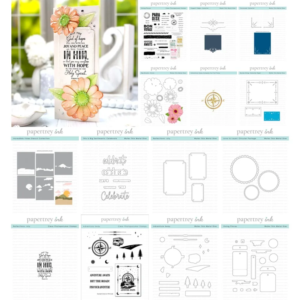 Вырубные штампы с изображением мест трафарет горячая фольга фотодекоративный