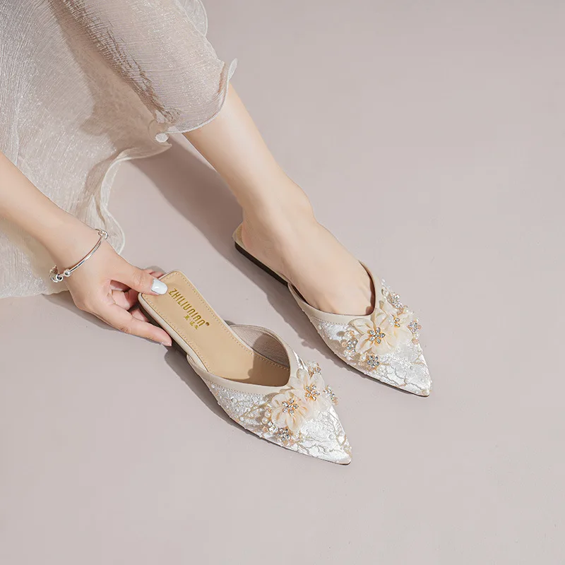 Низкие каблуки блестящая Искусственная резина шелковая ткань низкие Резина