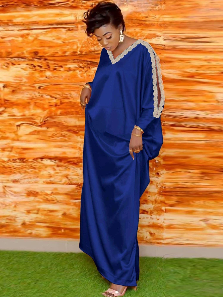 

MD African Dresses For Women Traditional Plus Size Boubou Dubai Turkey Kaftan Abaya Dashiki Maxi Robe Cosplay Costume Vestidos