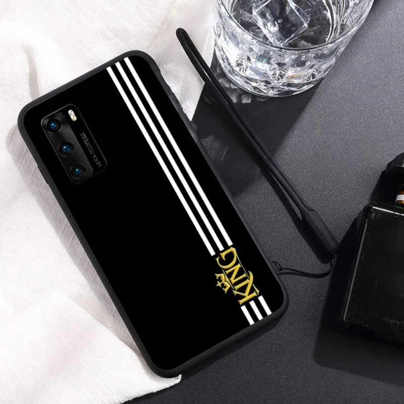Фото Чехол Kiang Tu для телефона Huawei Mate 40 30 20 10 Pro Lite Nova 9 8 5T Y7p Y7, мягкий черный чехол для телефона №4
