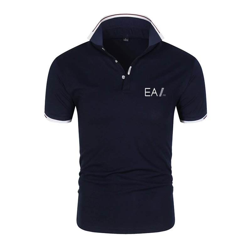 

Fashion Summer 2023 Men's Polo Shirt Short Sleeve Collar Slim Casual Short Sleeve Shirt Brand Men's High Quality Lifestyle