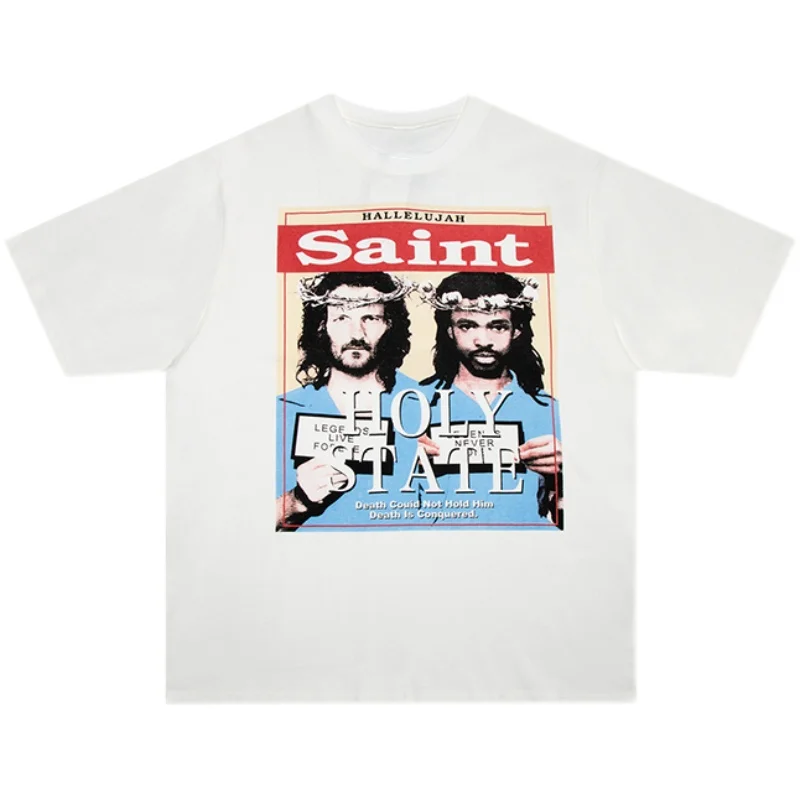 Футболка мужская и женская хлопковая свободного покроя с коротким рукавом