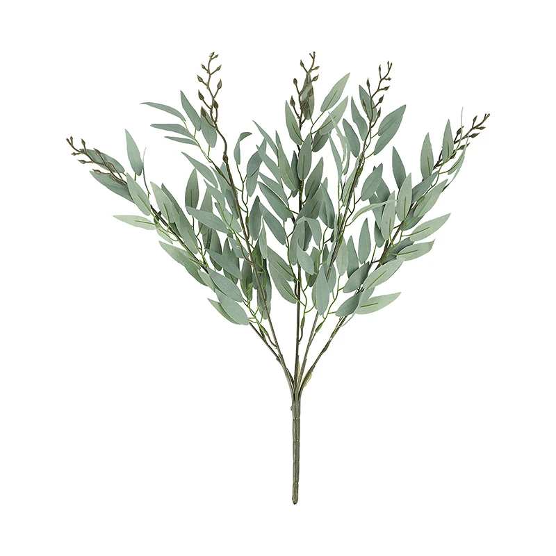 

Искусственный шелковый букет из листьев ивы ZQNYCY