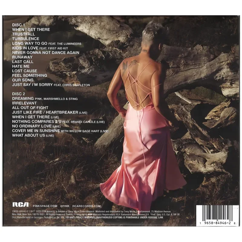 P!nk Pink Trustfall Tour Deluxe Edition для любителей музыки (art.: 3920dcd33a5e1) - 3920dcd33a5e1