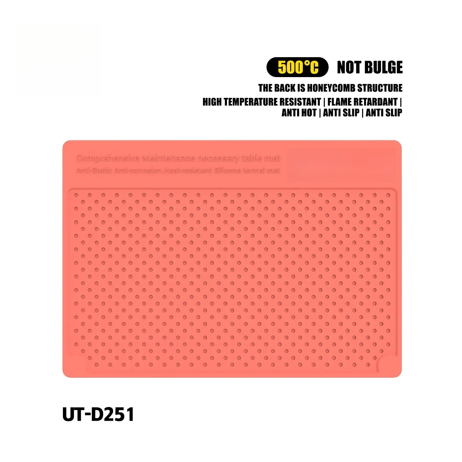 

Силиконовый коврик для пайки UT-D251