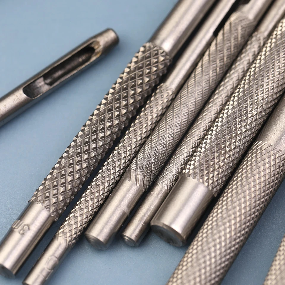 12-15 шт./набор ручной перфоратор для кожи 1-11 мм