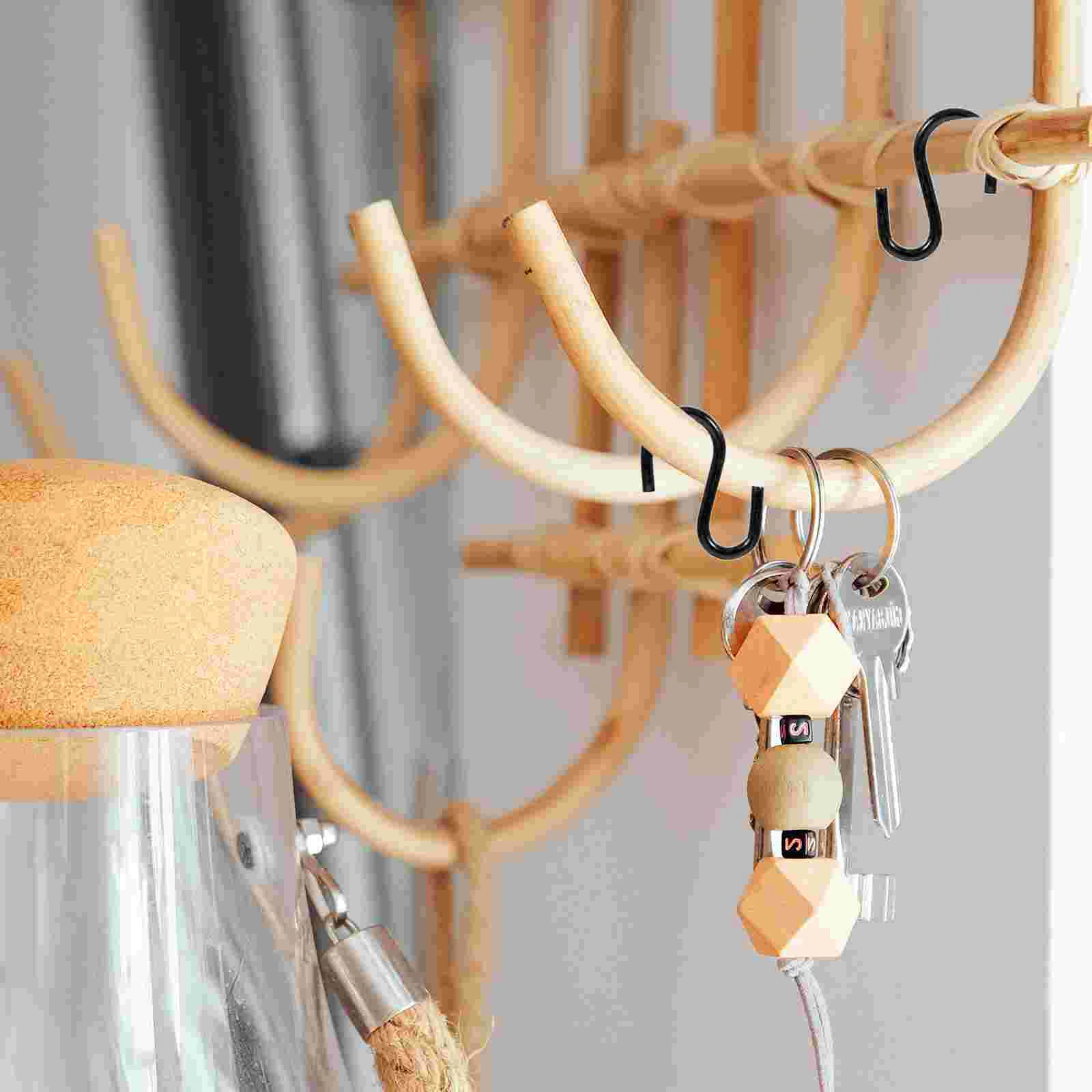 100 шт. крючок железный подвесной домашний S-образный шляпа обычные металлические