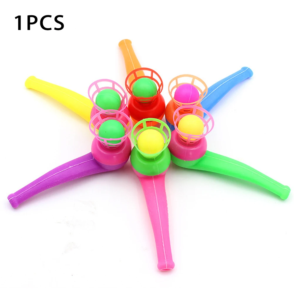

Floating Children Kids Pipe Blow Balls Air Suspension Party Games Toy