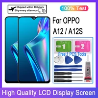 original for oppo a12 a12s lcd display touch screen digitizer replacement