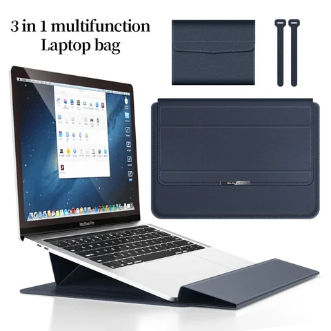 Чехол из искусственной кожи для ноутбука Macbook Air Pro 16 14 13 M3 M2 M1, чехол для ноутбука HP, Lenovo, ASUS, Acer Honor 15, 17 дюймов