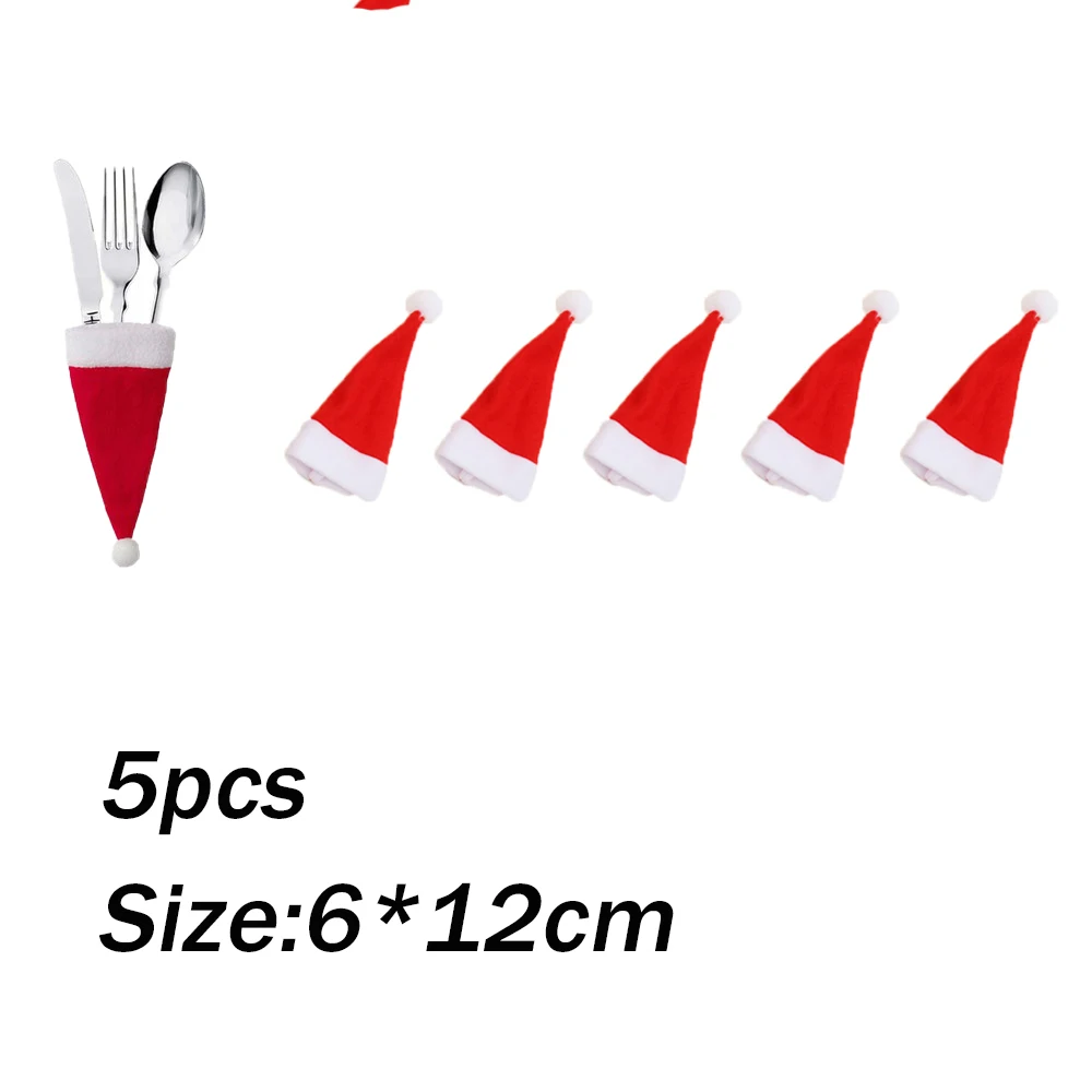 

Рождественские крышки для бутылок вина, набор из 10 штук