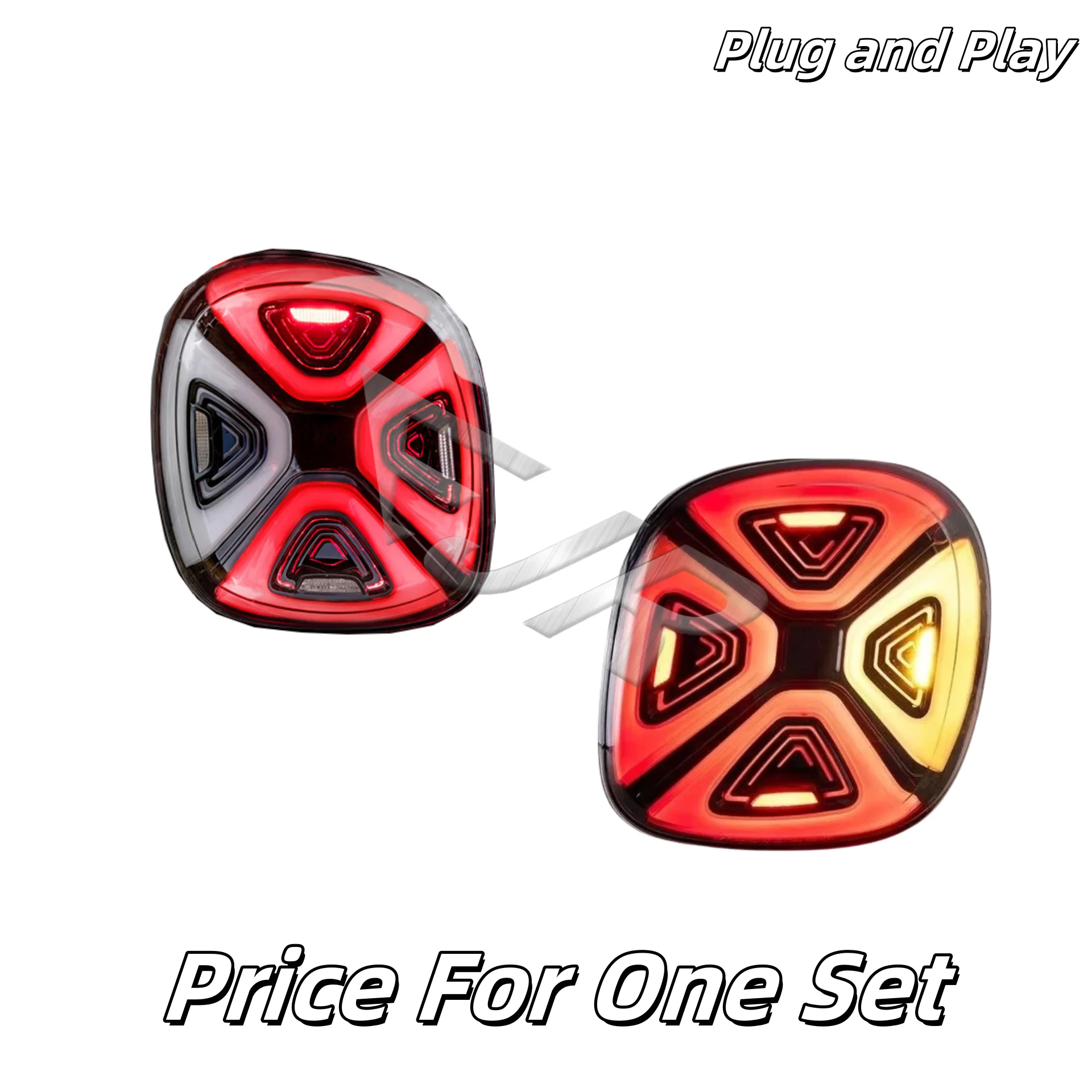 

LED Taillights For Mercedes Benz Smart 453 Fortwo/forfour 2014-2019 DRL Signal LED Car Tail Lamp Assembly