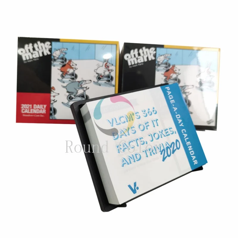 

Custom best colorful 365 days tear-off calendar printing