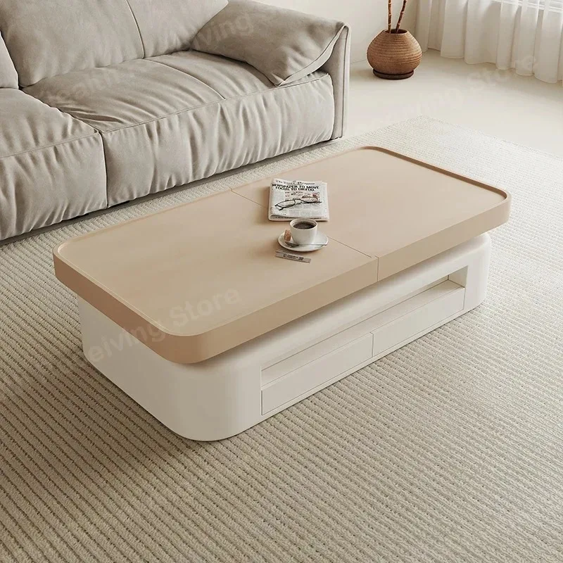 Mesa centro Регулируемый для гостиной estar органайзер centro세 nórdico blanco Lateral muebles Apartamento
