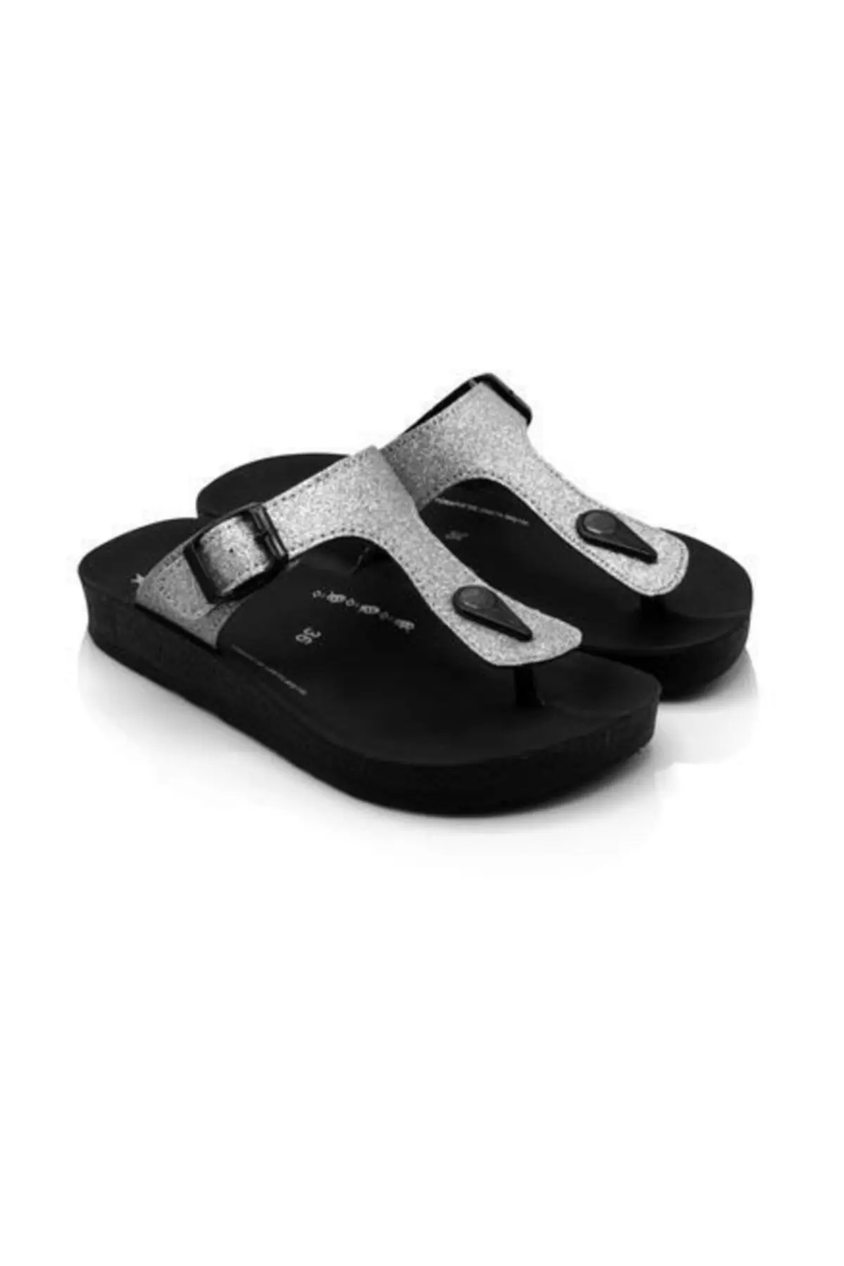 

Women's Fashion Comfort Slippers Sandals Moon Silver