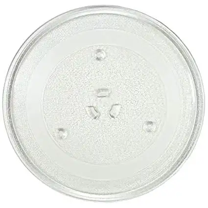 

11.25" and -Compatible Microwave Glass Plate/Microwave Glass Turntable Plate Replacement - 11 1/4" Plate, Equivalent to G.E. W