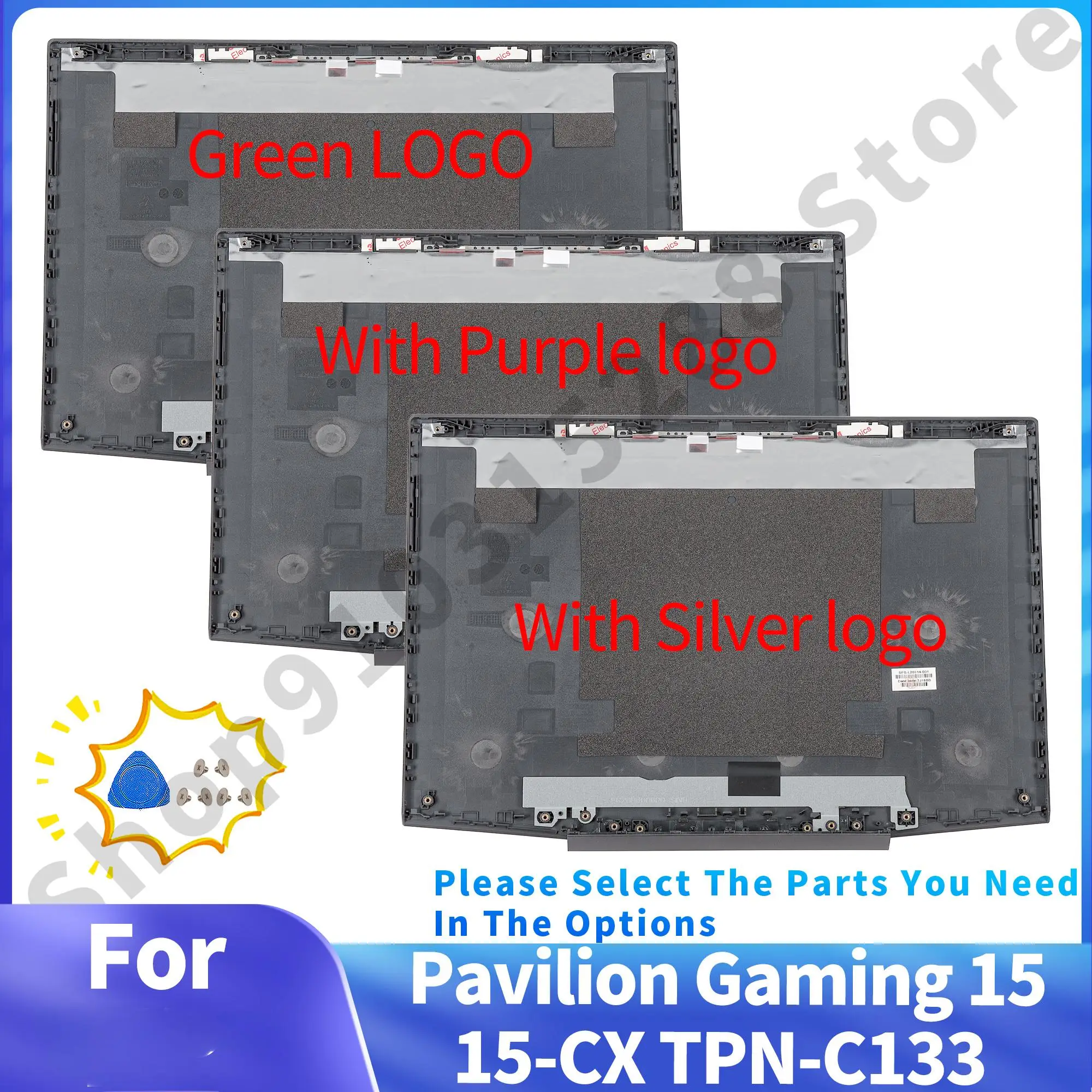 Задняя верхняя крышка для Pavilion Gaming 15-CX 15T-CX 15-cx0020nr 15-cx003 TPN-C133 ремонт задней крышки