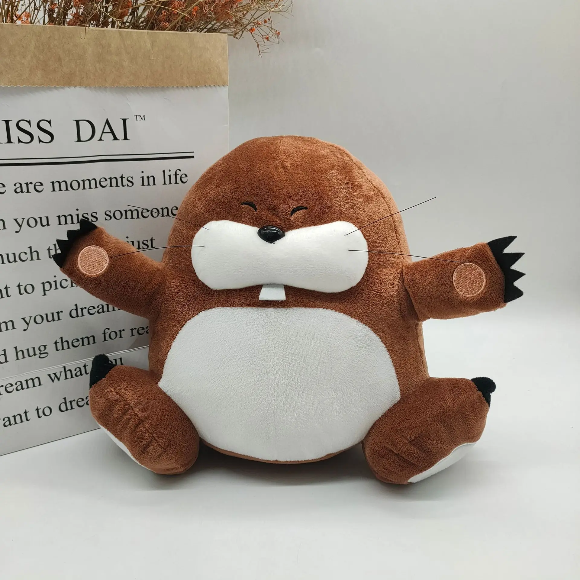 

20cm New Monty Mole Plush Toys Cute Soft Stuffed Cartoon Pillow Dolls Kawaii For Kid Birthday Christmas Gift
