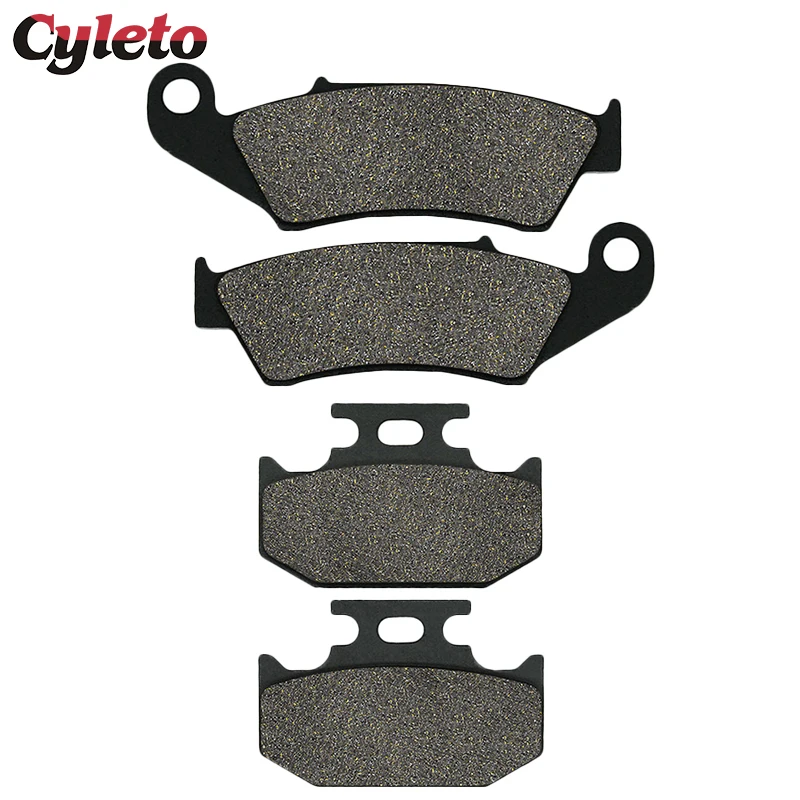 Передние или задние тормозные колодки Cyleto для мотоцикла KAWASAKI KX 250 KX250 1994 KDX 220 KDX220 1997-2005 KLX 650 KLX650 1993-1997