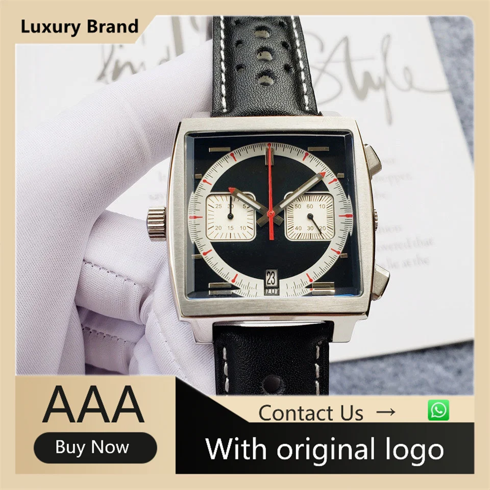 

AIOSC Men's 904L Stainless Steel Waterproof Automatic quartz High Quality Waterproof aaa watch 41mm -tag