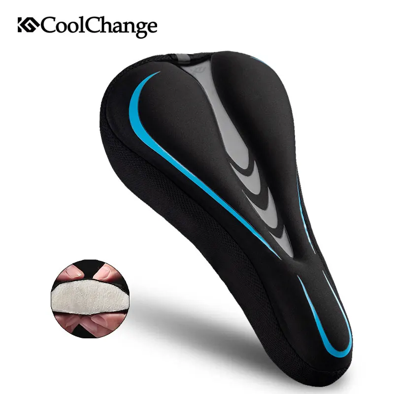 

Чехол на седло велосипеда CoolChange, силиконовый дышащий мягкий коврик для горного велосипеда, велосипедные аксессуары