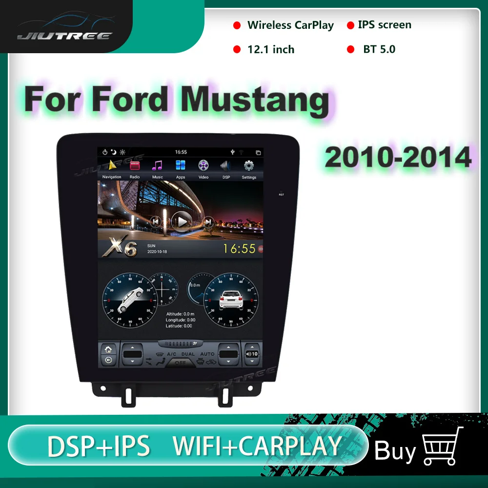 

Автомагнитола PX6 для Ford Mustang 2010-2014, 2DIN
