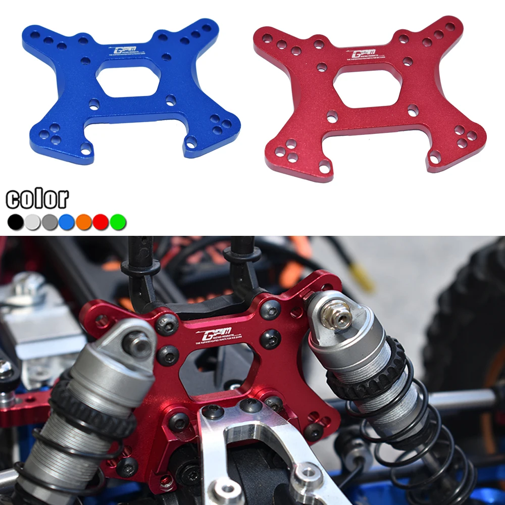 

GPM Metal Aluminum Front Shock Tower Front Shock Absorber bracket plate LOS234035 for LOSI 1/10 Lasernut U4 Tenacity DB Pro