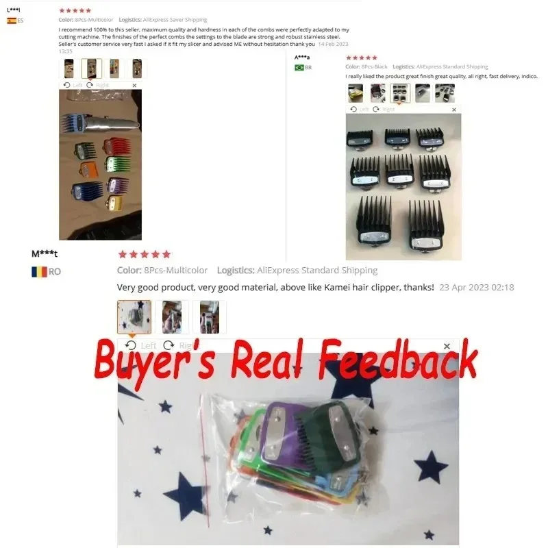 Профессиональная Расческа Для Стрижки Волос Универсальная Направляющая