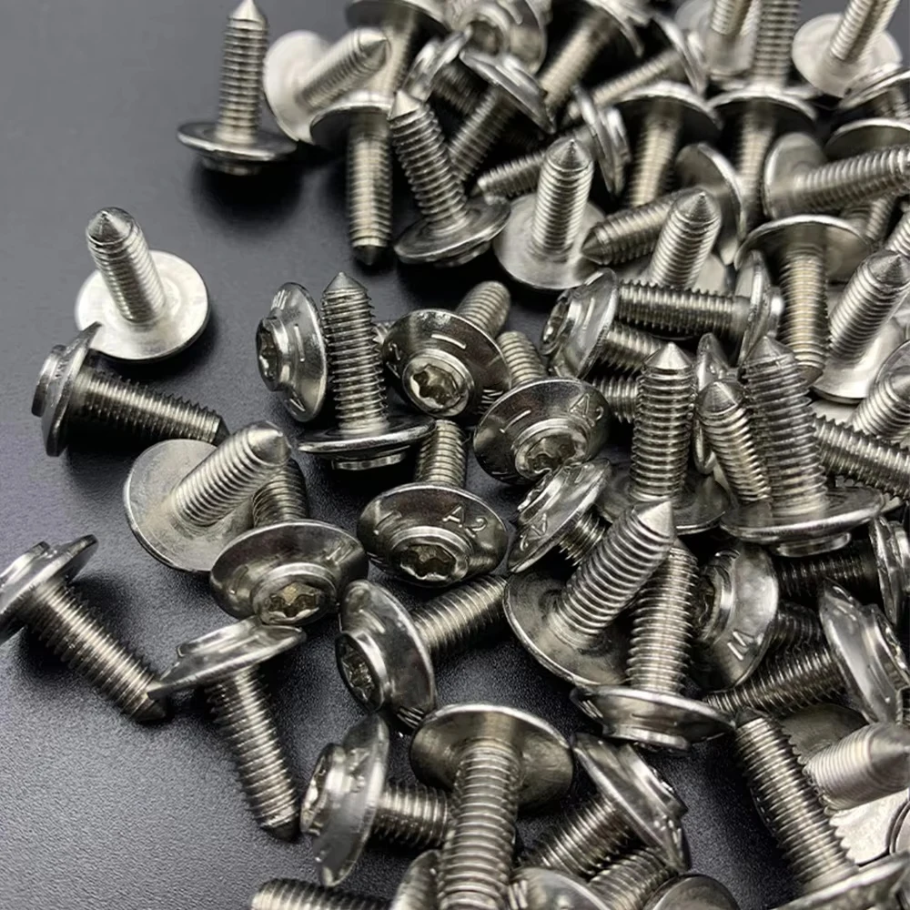 Фото Для R1250GS ADV, R1200GS LC, R1200RT, S1000RR, S1000XR, C600, C650GT, F750GS, F850GS, R NINE T, K1600GTL, M5: винты из нержавеющей стали для обтекателей №5