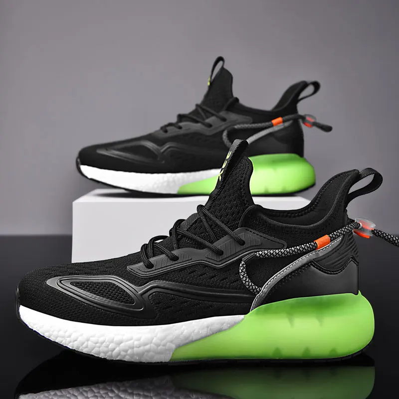 Classic Men Running Sports Shoes Original Breathable Walking Jogging Sneakers Man Comfortable Soft Bottom Female Gym Shoes