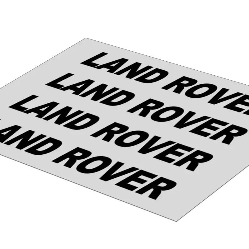 4 шт. наклейки на дверные ручки автомобиля зеркала заднего вида украшения для Land