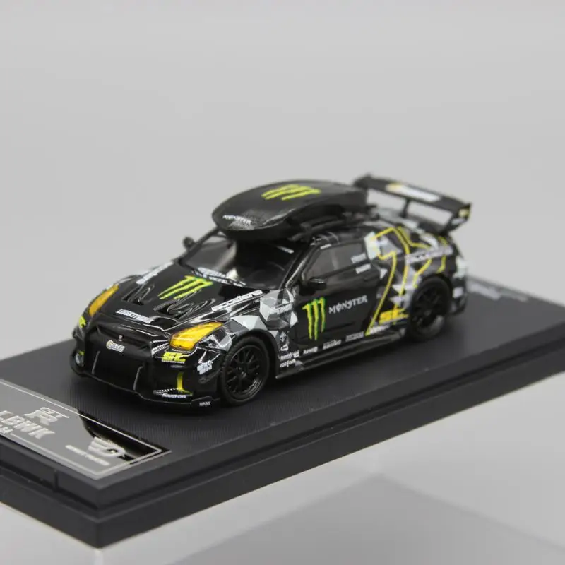 

Time alloy TM magic claw 1:64 touring car GTR sports car model LB modified R35 GT-R suitable for Nissan RR