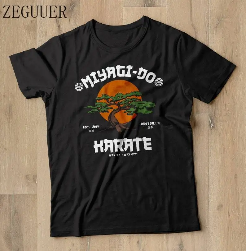 

Лидер продаж, Винтажная футболка с графическим принтом мигаги-до карате, хлопковая Футболка Harajuku Ulzzang с круглым вырезом, топ в готическом стиле для женщин и мужчин