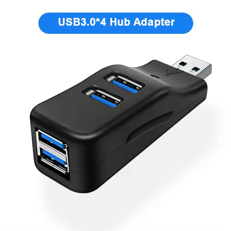4-портовый концентратор USB 3 0 адаптер 5 Гбит/с высокоскоростной разветвитель