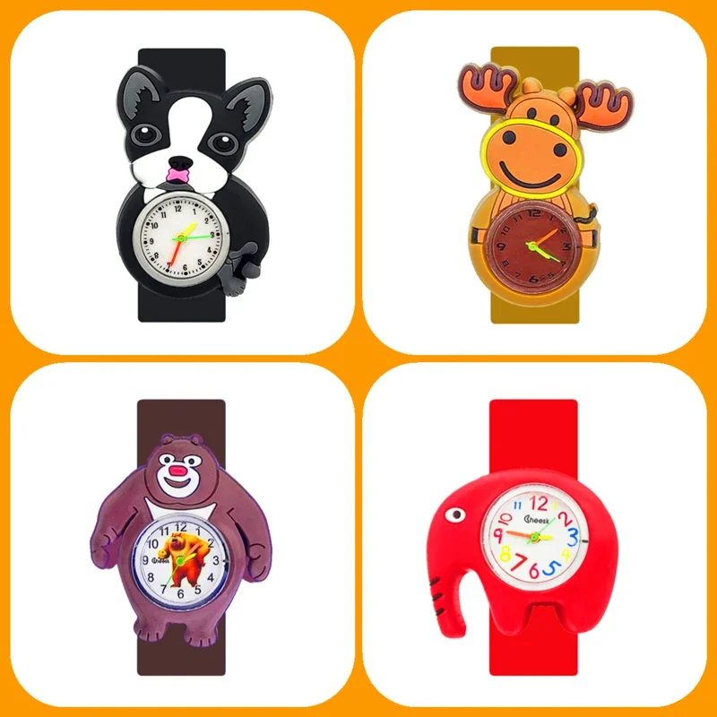 Часы детские Король лес тигр Лев рождественский подарок игрушка браслет