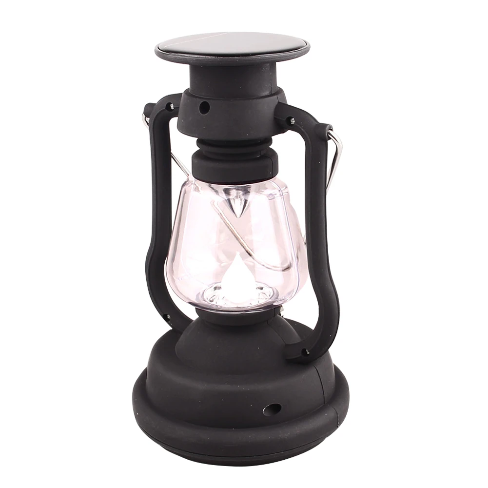 

LED Flashlight Solar Power Hand Cranked Tents Lamp Adventure Emergency Multifunctional USB Rechargeable Hanging Camping Light