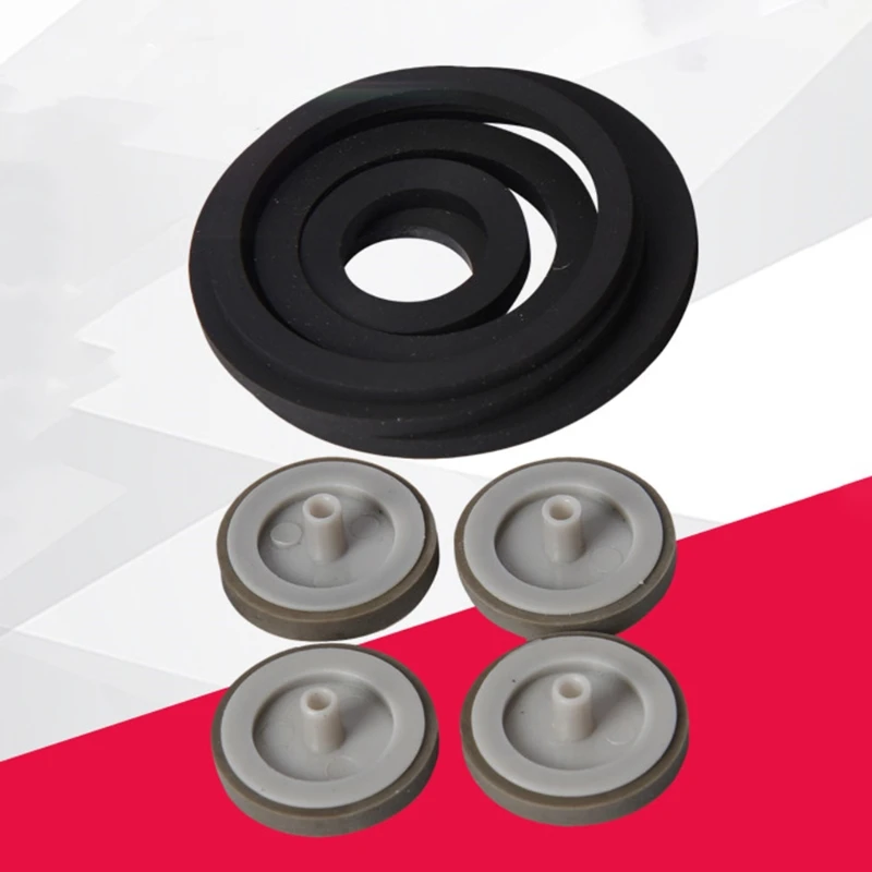 

1-4mm Thickness Width Transmission Rubber Drive Belt For Walkman Repeater Cassette Deck Counter Audio Tape cd carrier lp sleeves