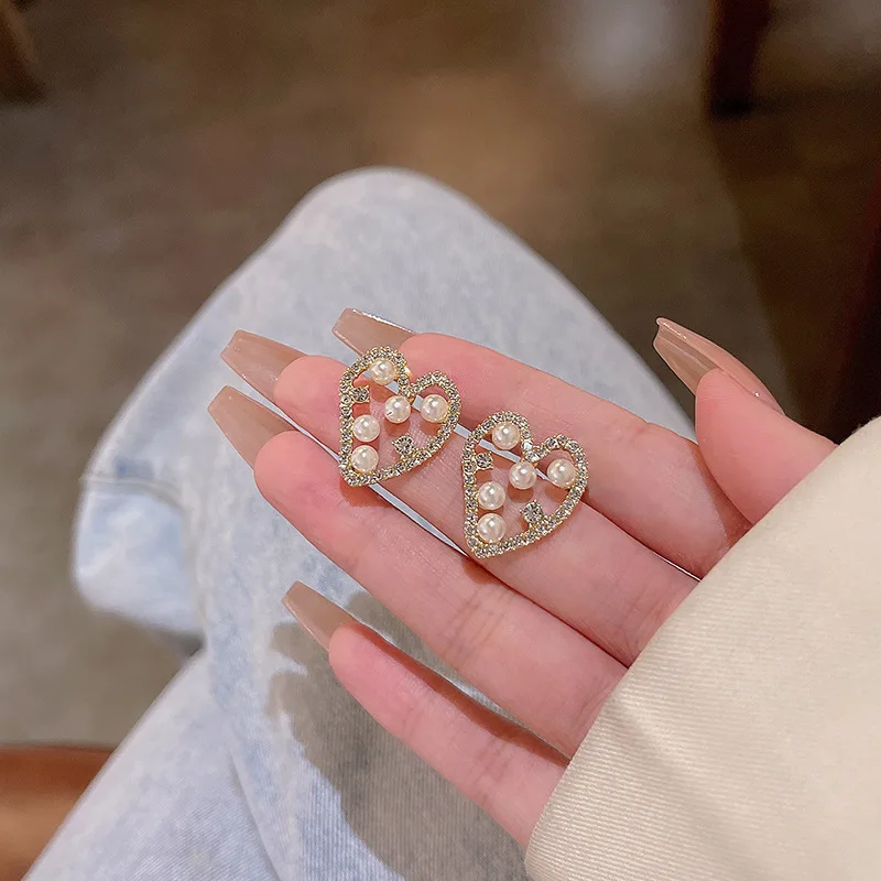 

Женские серебряные серьги Chaochao, сережки с жемчугом высокого качества