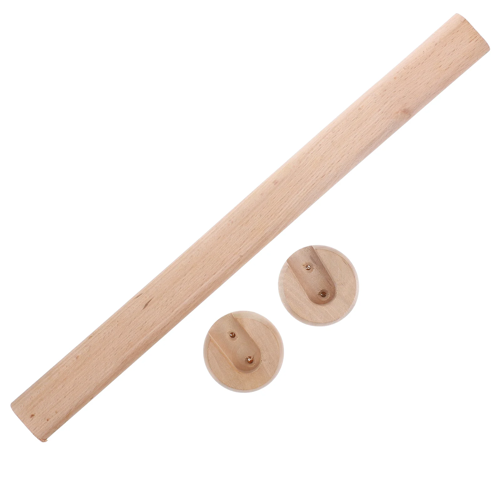 Подвесная штанга для гардероба стержни одежды деревянная ванной комнаты