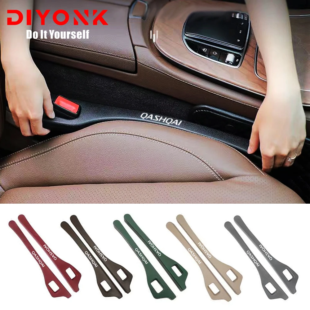 

Car Seat Gap Filler Auto Seats Supplies Car Storage Slit Decoration For Nissan QASHQAI Soft Cushion Accessories Strip Mat Gap
