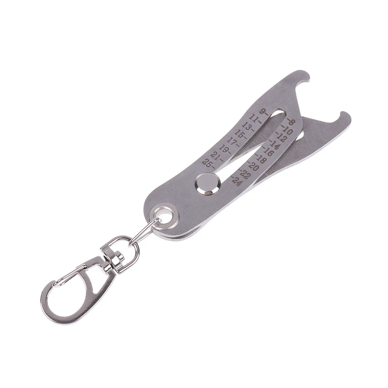 Точный брелок для проверки размера резьбы портативный штангенциркуль