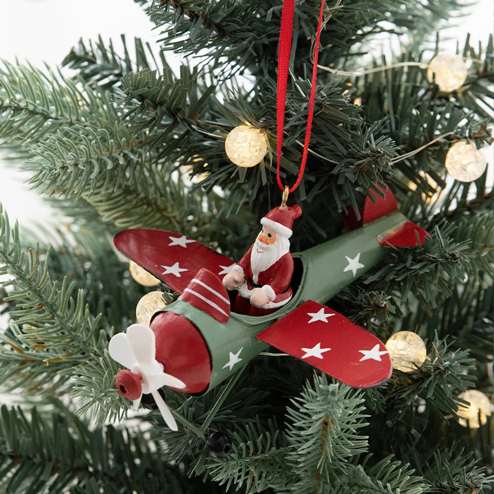 

Ornaments Xmas Party Decorations Christmas Tree Wrought Iron Hanging Decors Pendants Elder