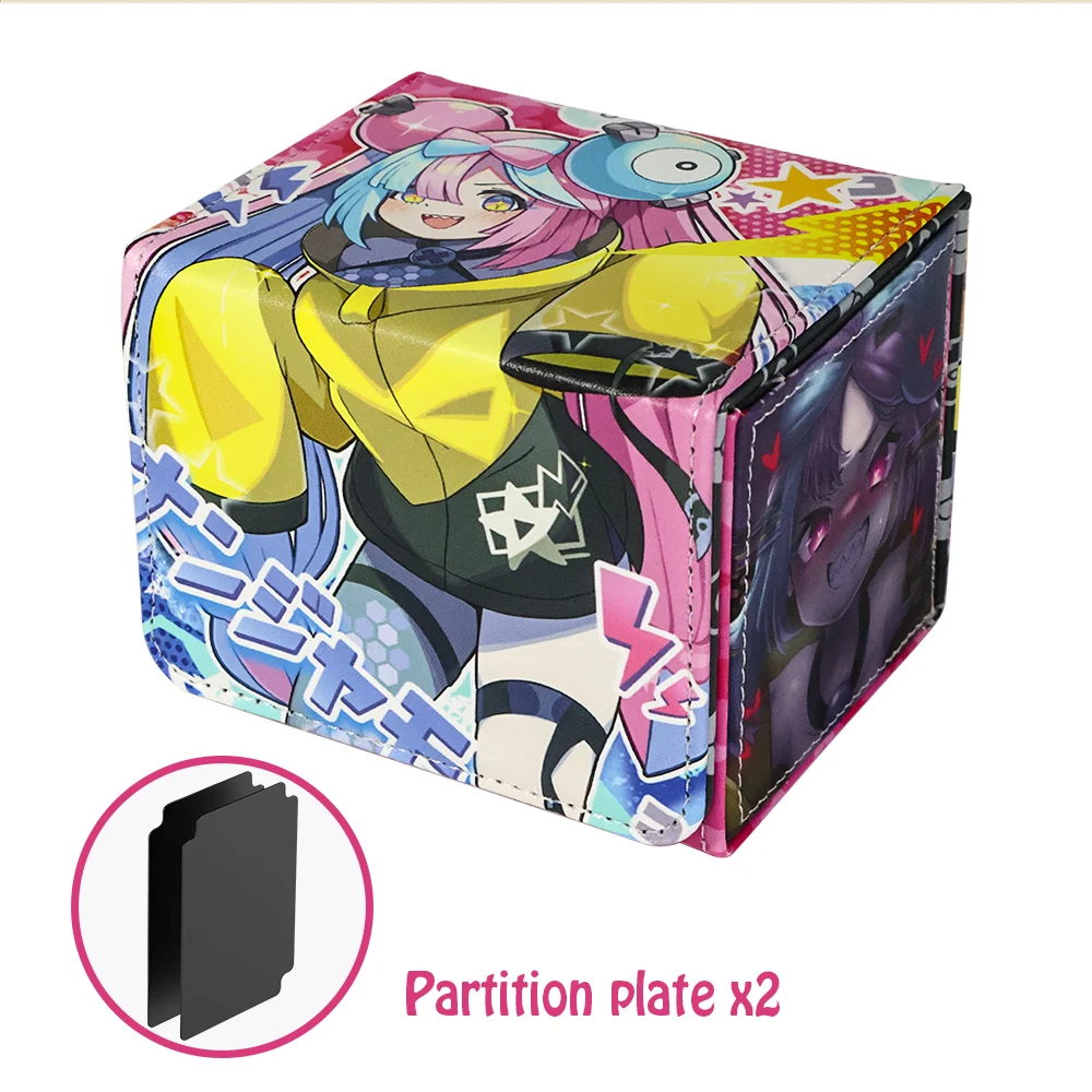 Сумка для торговых карточек из искусственной кожи премиум-класса — вмещающая 200