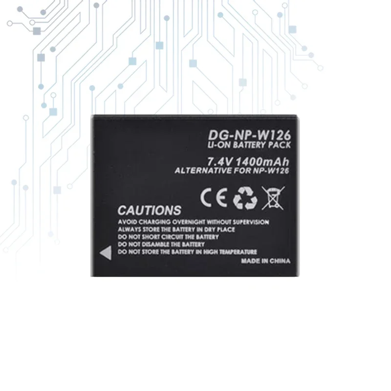 Аккумулятор 1400 мАч NP-W126S NP-W126 для Fujifilm Fuji X100F X-PRO1 X-PRO2 X-A1 X-A2 X-A3 X-A10 X-E1 X-E2 X-E2S X-E3 X-M1 X-T1 X-T2