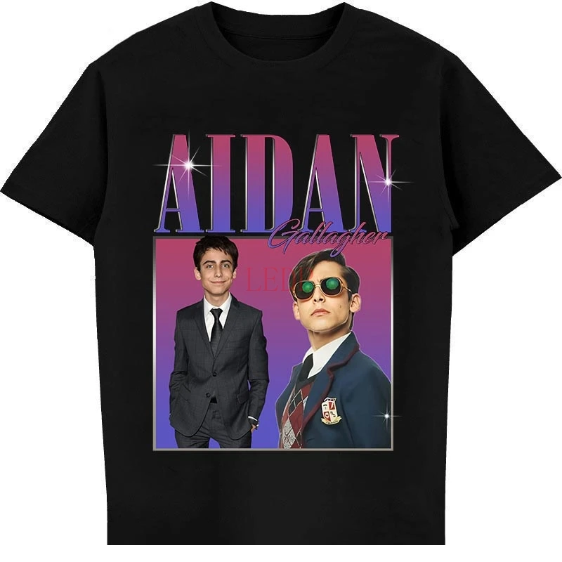 

Винтажная Футболка Aidan Gallagher с изображением зонтика Академии