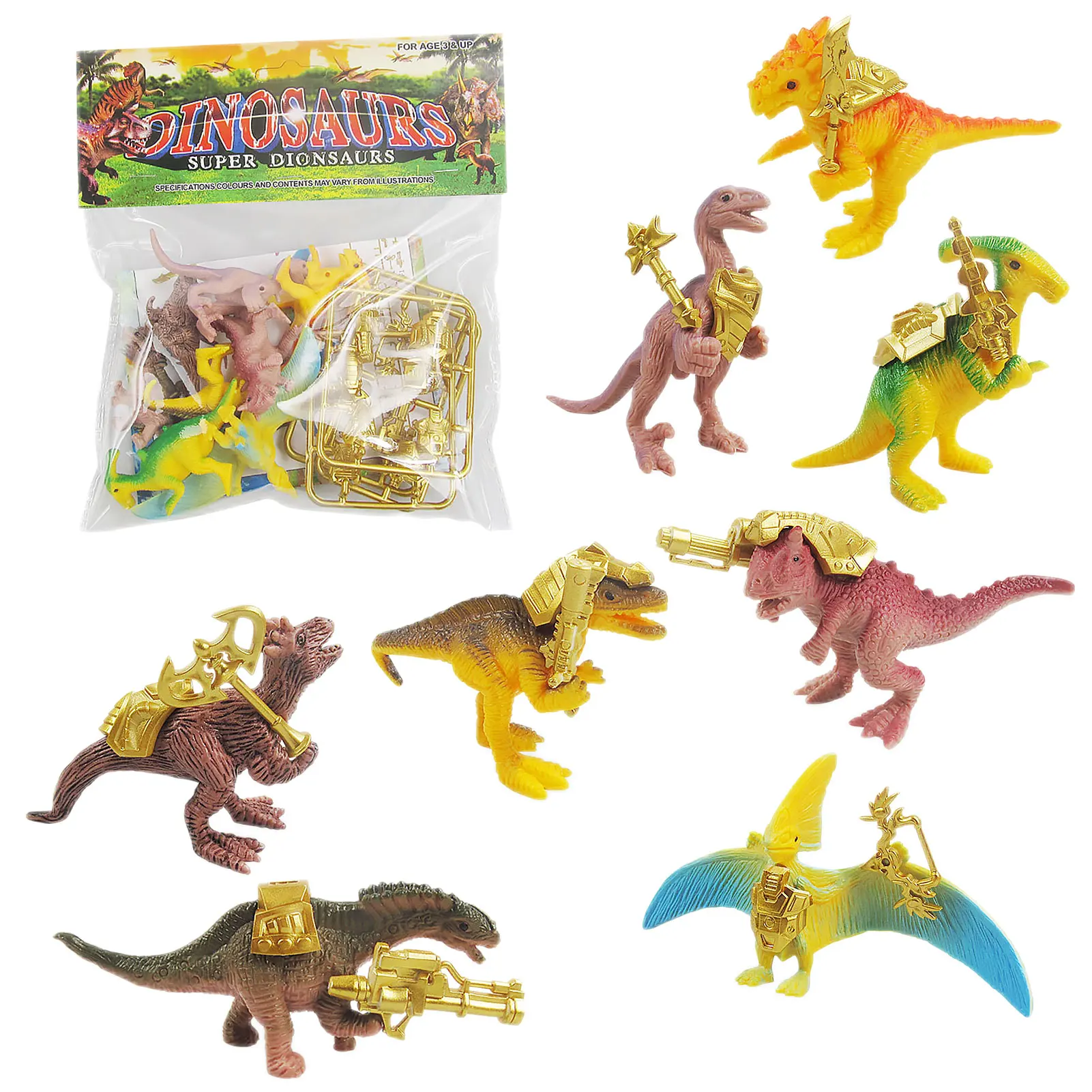 

Realistic Dinosaur Figure Toys 8pcs Dinosaur Toys Playset Kids Fighting Dinosaur Toys Simulation Dino Desktop Decoration