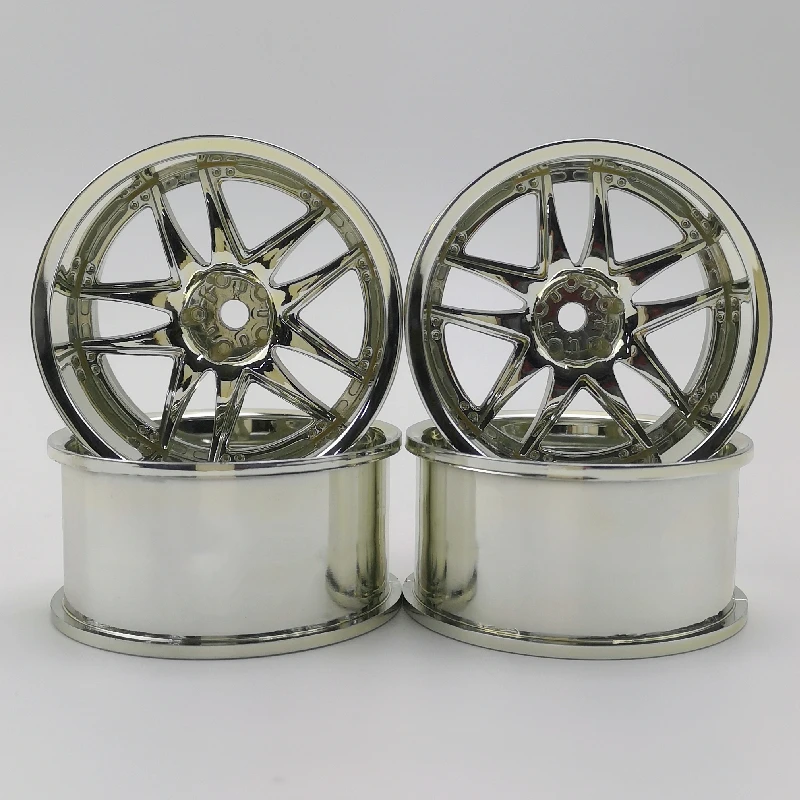 4 шт. 9 мм офсетный Радиоуправляемый автомобиль масштаб 1/10 пластиковые колесные