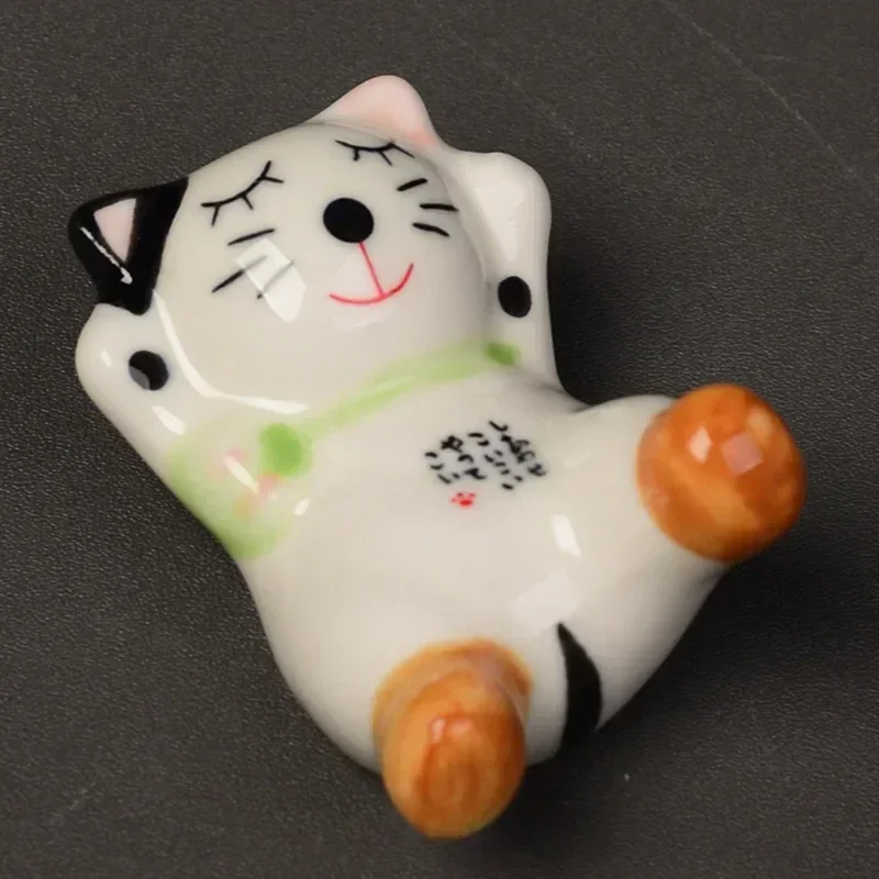Один набор милых миниатюрных кошек в японском стиле Zakka керамические кошачьи